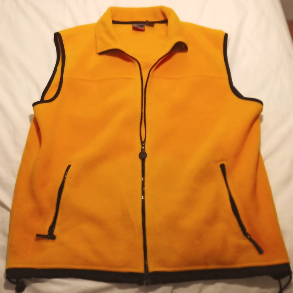 Unisex Full ZipVest L Canary Yellow